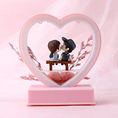 Chocozone Cachet India Musical Couple Showpiece with Lights