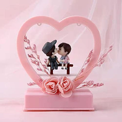 Chocozone Cachet India Musical Couple Showpiece with Lights